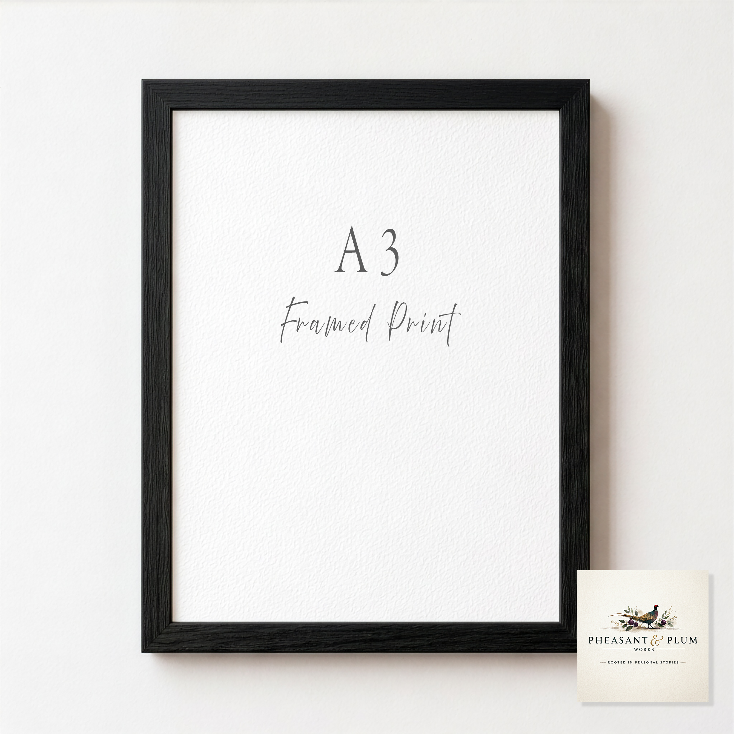 Personalised Hare Print