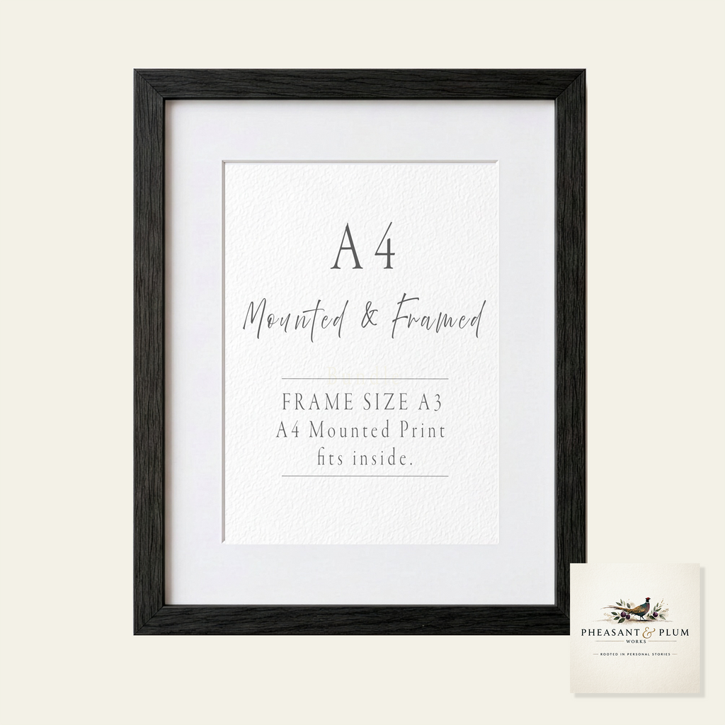 Personalised Hare Print