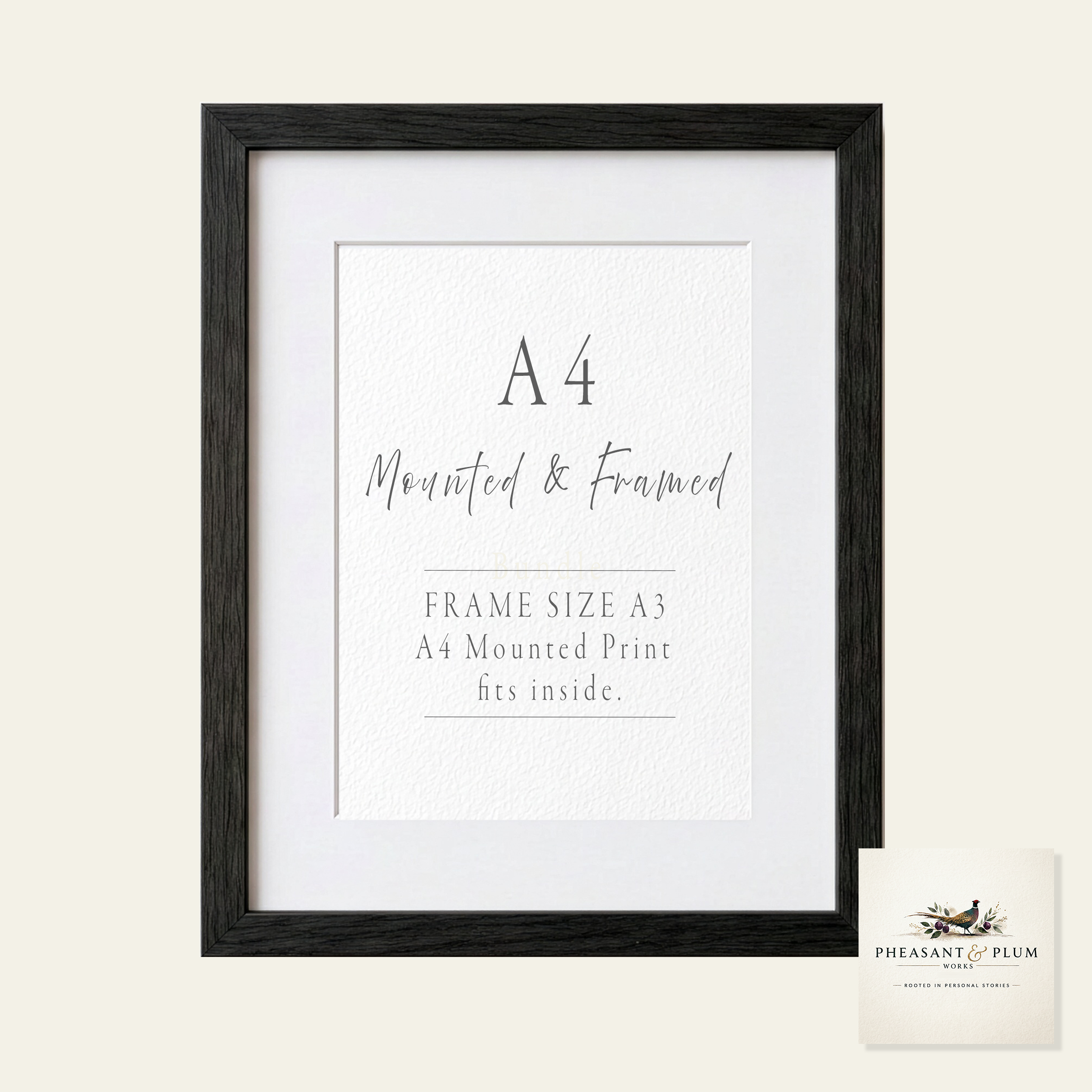 Personalised Hare Print