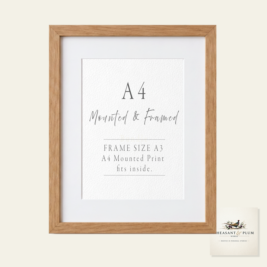 Personalised Hare Print