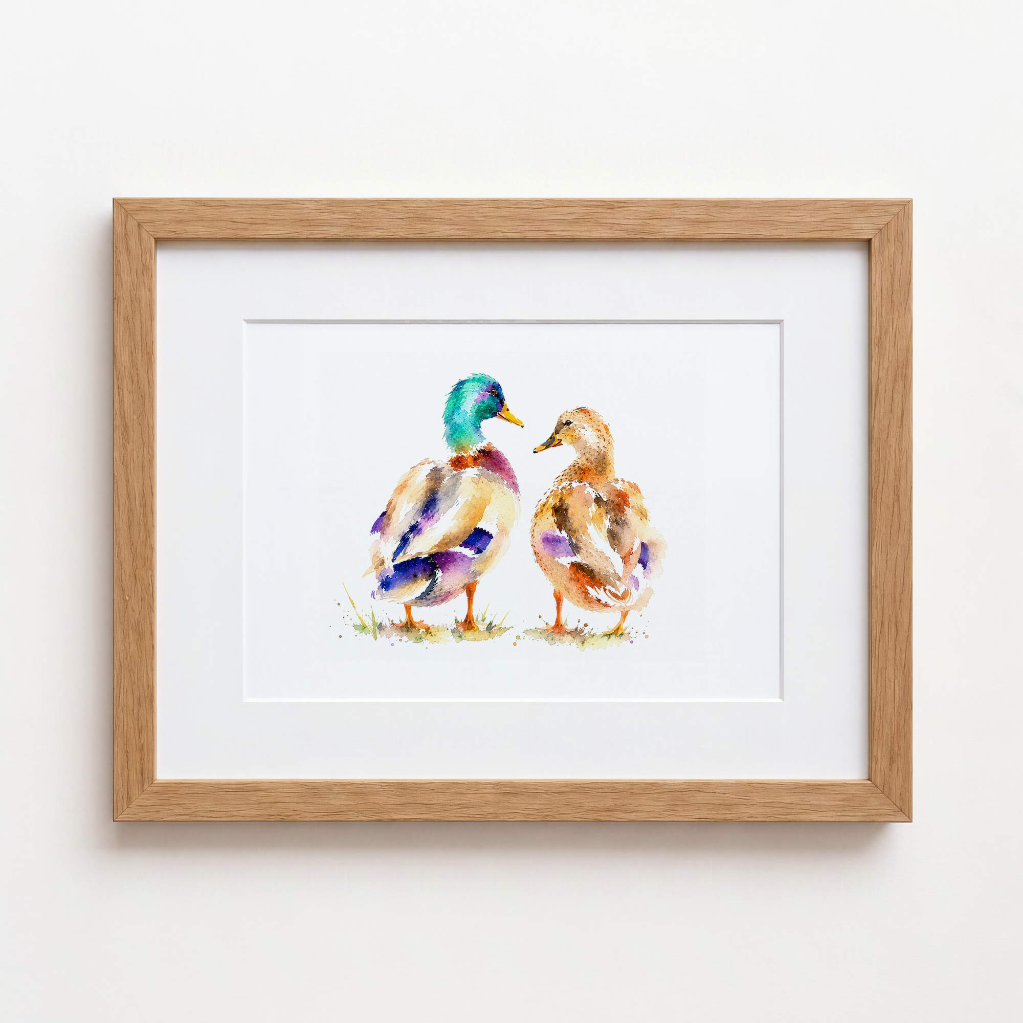 Personalised Duck Print