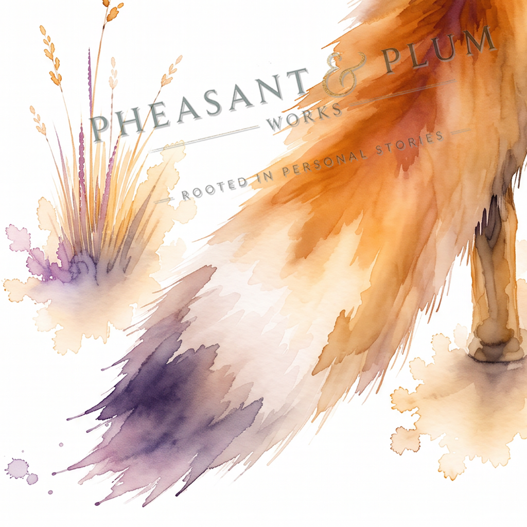Personalised Fox Print