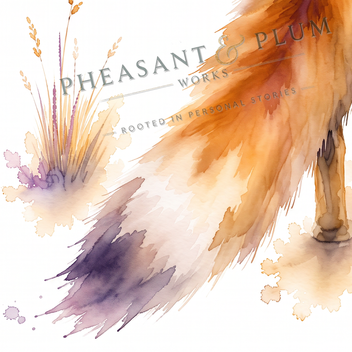 Personalised Fox Print