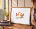 Personalised Chicken Print