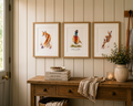 Personalised Wildlife Print Set of 3