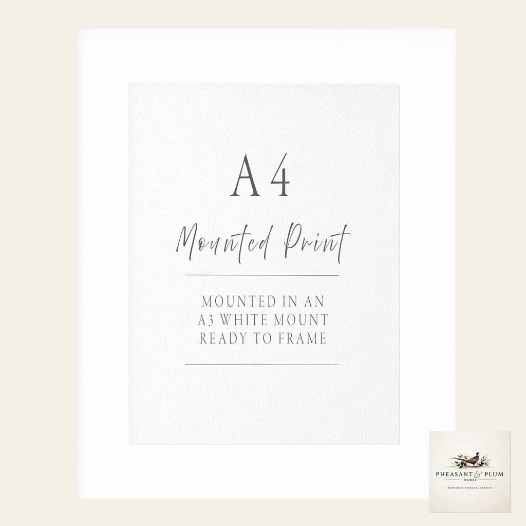 Personalised Hare Print