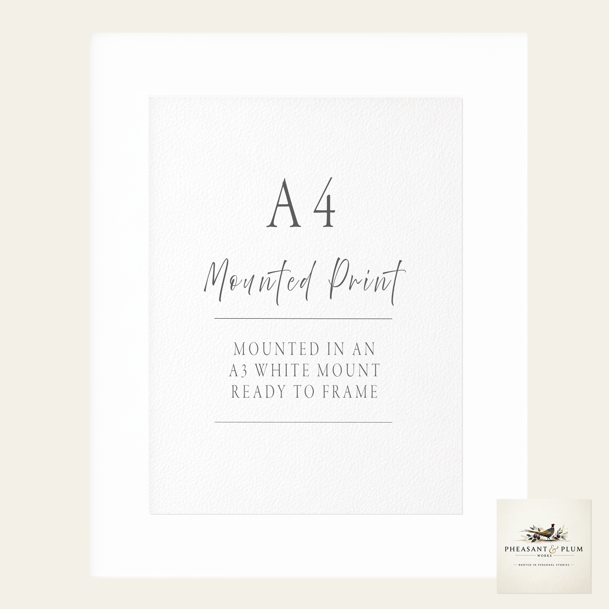 Personalised Hare Print