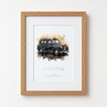 Personalised Taxi  Print