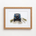 Personalised Land Rover Defender Rear View Print